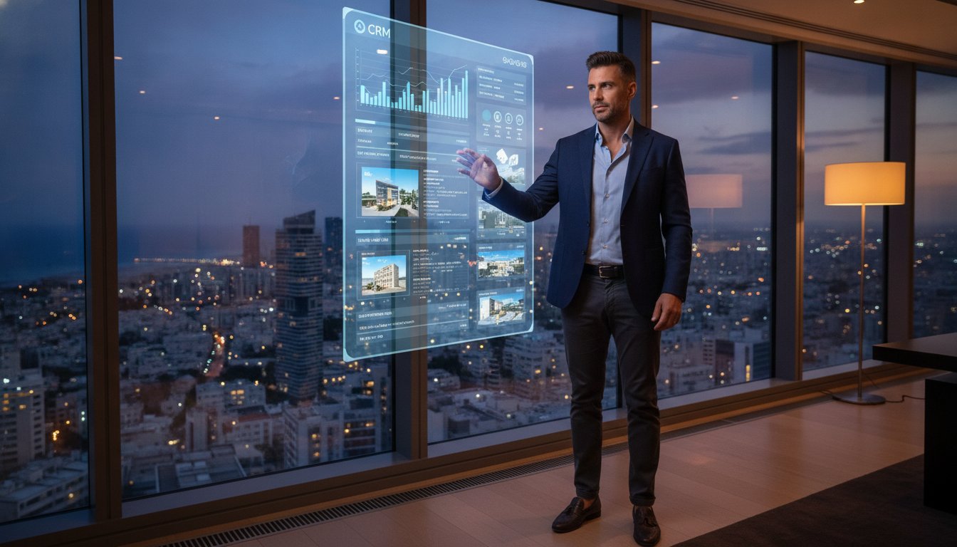 CRM לנדל"ן: המדריך המקצועי לניהול נכסים וסגירת עסקאות ב-2026